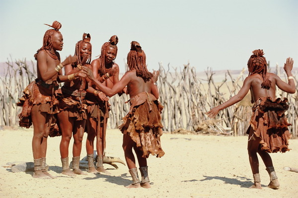 От живота на племето Himba, Намибия  