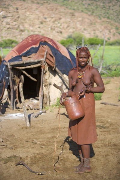 племето Himba, Намибия  
