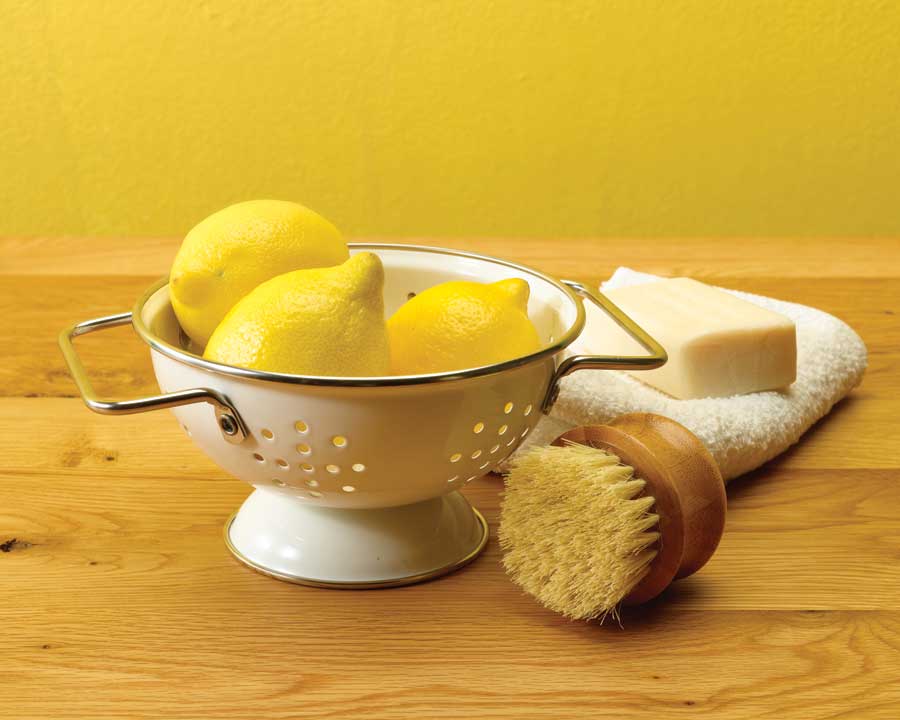 Лимонова кора за почистване